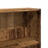 Regał, stare drewno, 80x24x143 cm, materiał drewnopochodny