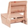Krzesła ogrodowe 2 szt. 60x64x70,5 cm Drewno lite Douglas