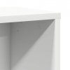 Regał, biały, 60x24x76,5 cm, materiał drewnopochodny
