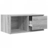 Szafki RTV 2 szt. Szary Sonoma 60x31x25,5 cm Drewno klejone