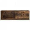 Szafki RTV 2 szt. Dąb wędzony 80x31x25,5 cm Drewno klejone