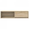 Szafki RTV 2 szt. Dąb Sonoma 100x31x25,5 cm Drewno klejone