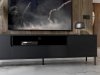 Komoda RTV RADIUS 180NC czarny