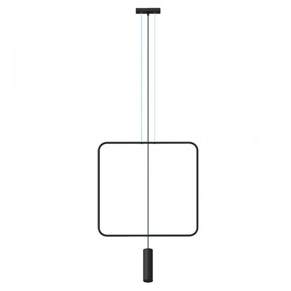 Lampa wisząca RANA 1 czarna