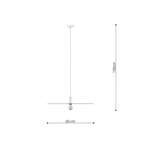 Lampa wisząca SIRKEL 60 czarny