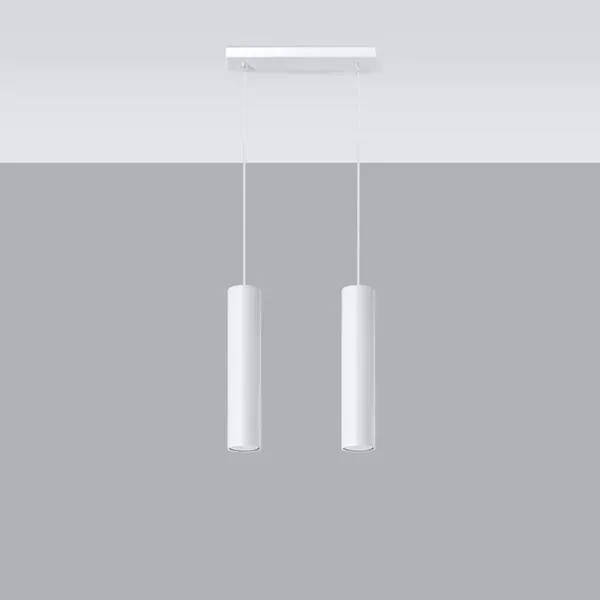 Lampa wisząca LAGOS 2 biały