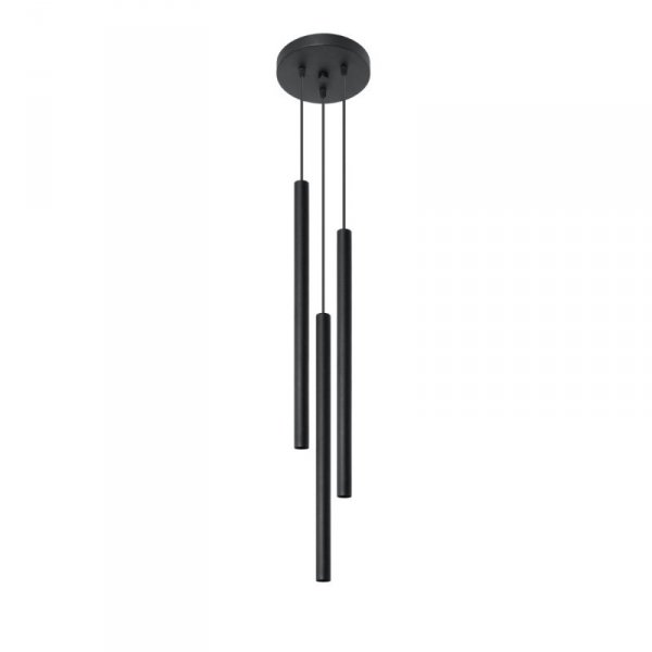 Lampa wisząca PASTELO 3P czarna