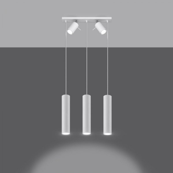 Lampa wisząca RING 3 biały