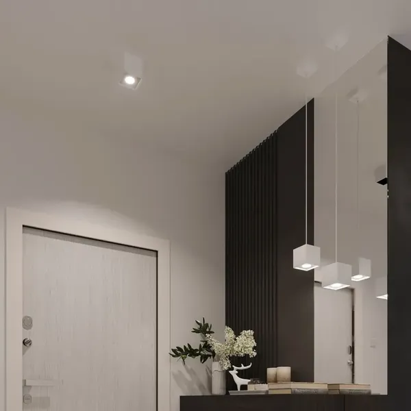 Plafon QUAD 2 biały