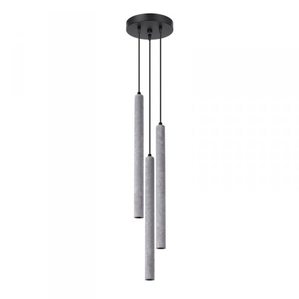 Lampa wisząca PASTELO 3P beton