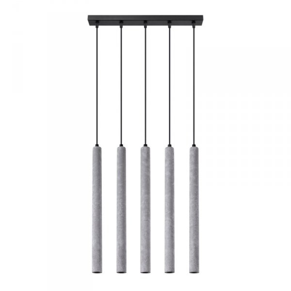 Lampa wisząca PASTELO 5L beton