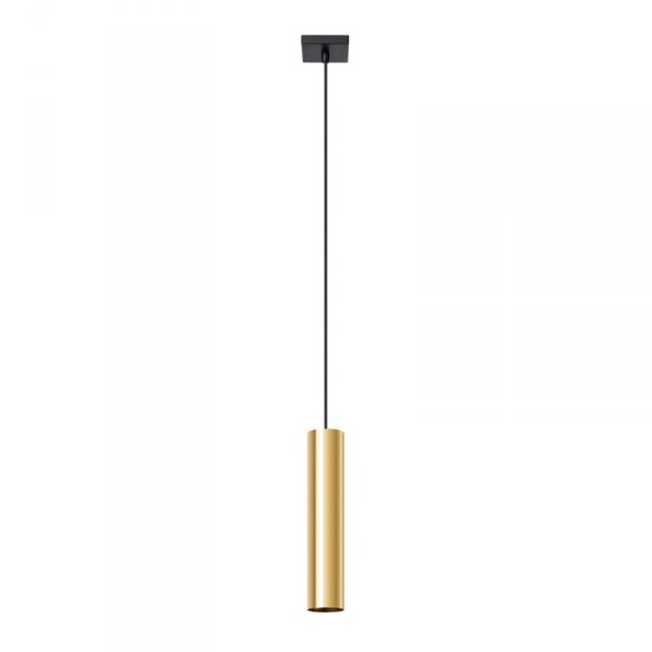 Lampa Wisząca LAGOS 1 złoty połysk
