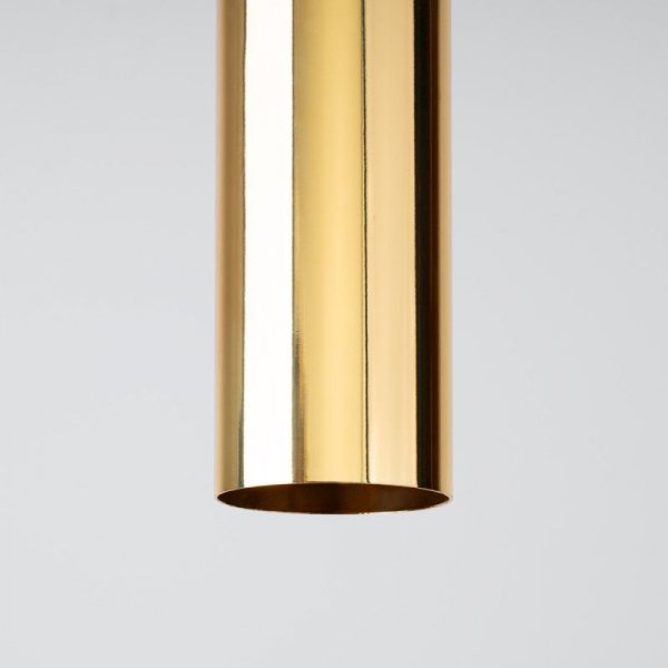 Lampa Wisząca LAGOS 1 złoty połysk