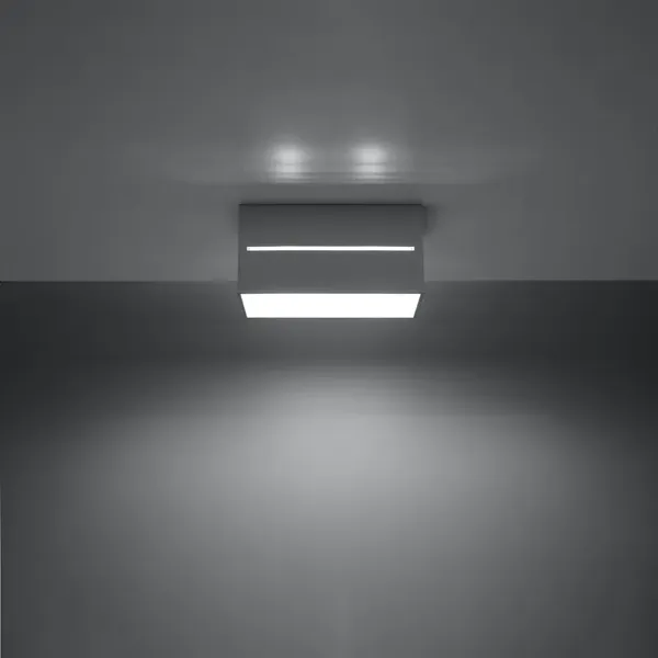 Plafon LOBO MAXI szary