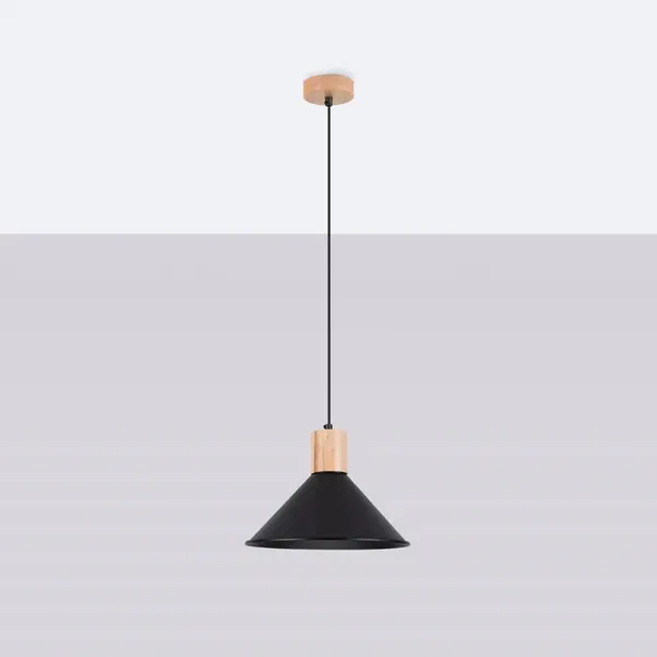 Lampa wisząca JAGA czarna