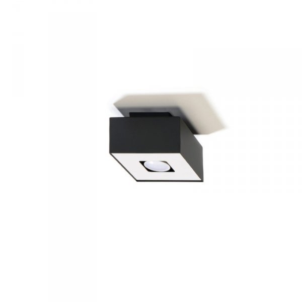 Plafon MONO 1 czarny