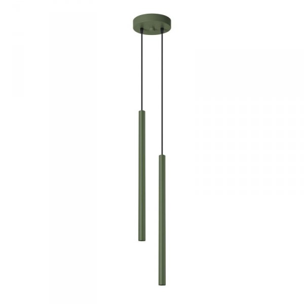 Lampa wisząca PASTELO 2 zielona oliwka
