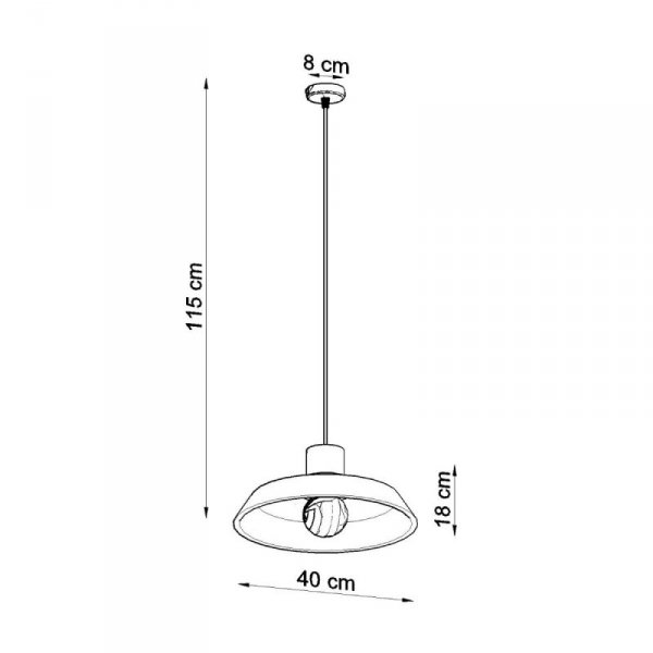 Lampa wisząca AFRA