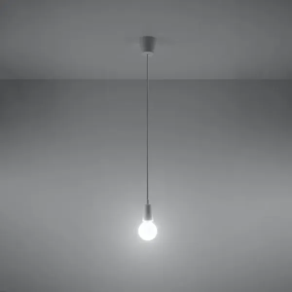 Lampa wisząca DIEGO 1 biała