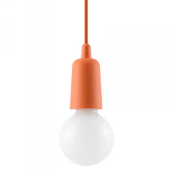 Lampa wisząca DIEGO 1 pomarańczowy