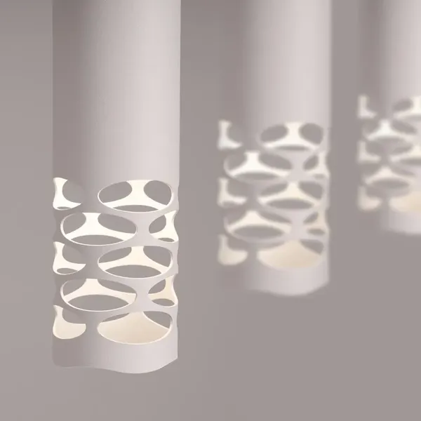 Lampa wisząca LIRO 3L biały