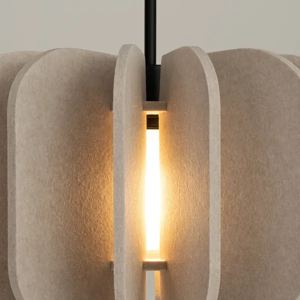 Lampa wisząca MULA 45 beżowa