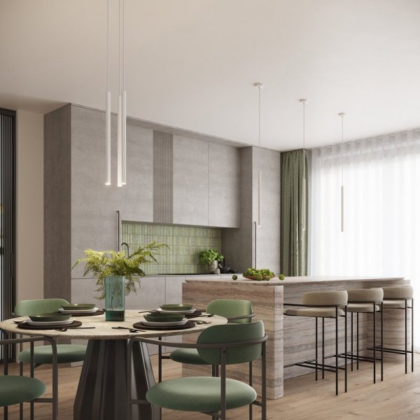 Lampa wisząca ARCHE 2P biała