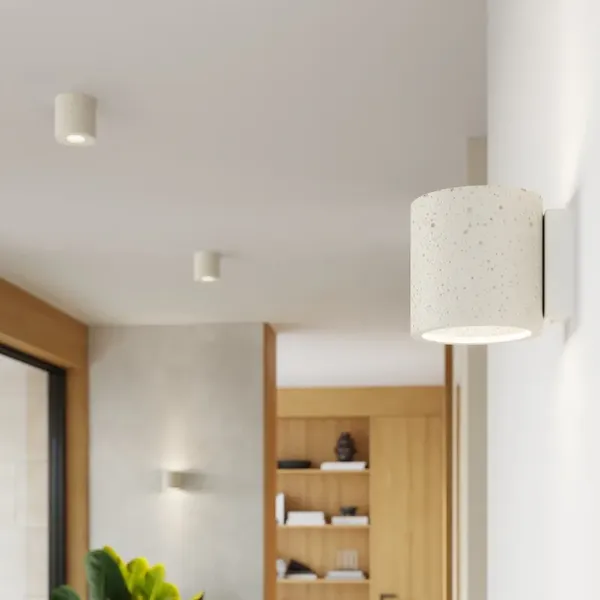Plafon ORBIS beton beżowy