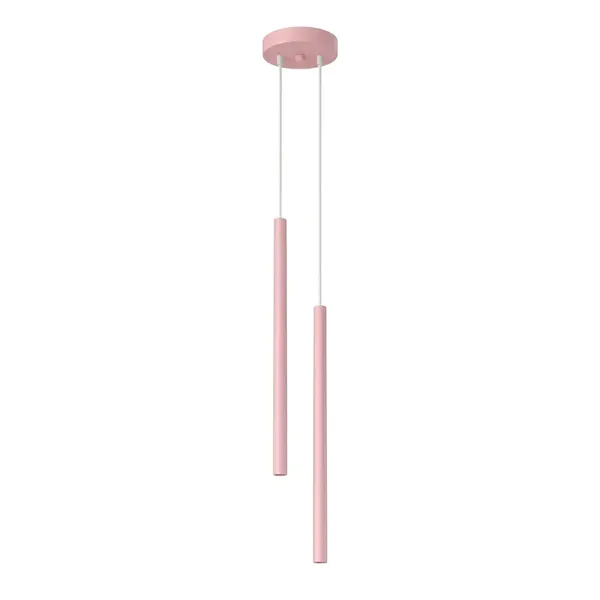 Lampa wisząca PASTELO 2 różowa