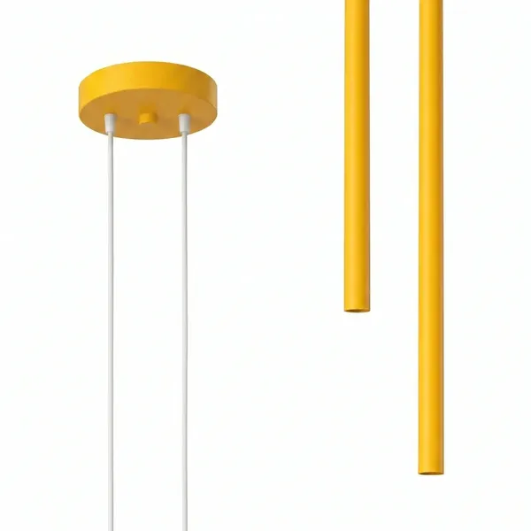 Lampa wisząca PASTELO 2 żółta