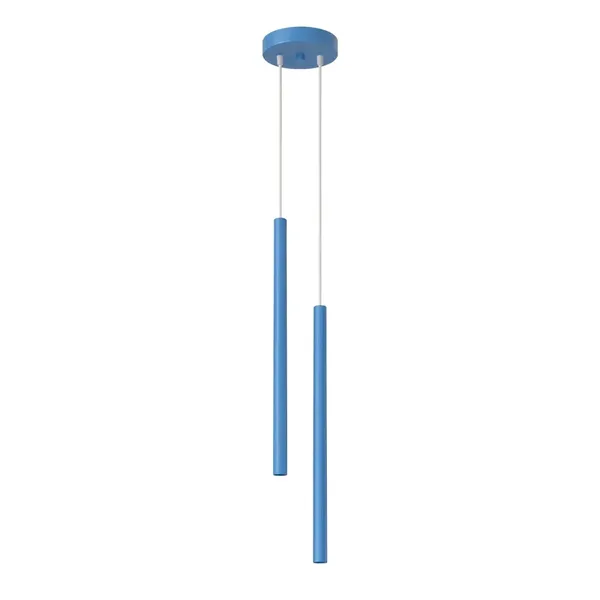 Lampa wisząca PASTELO 2 błękitna
