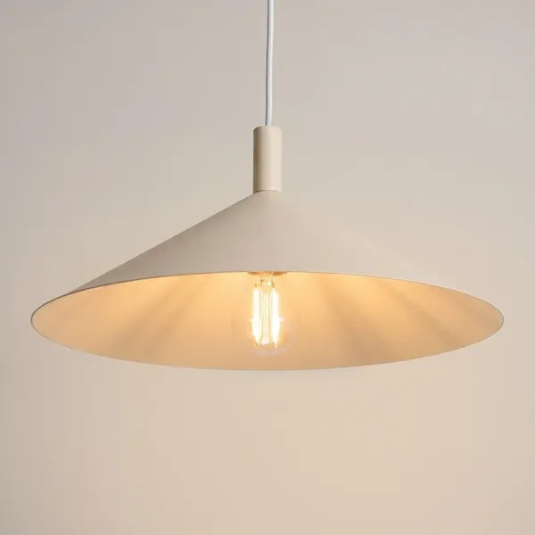 Lampa wisząca NOX 40 beżowa