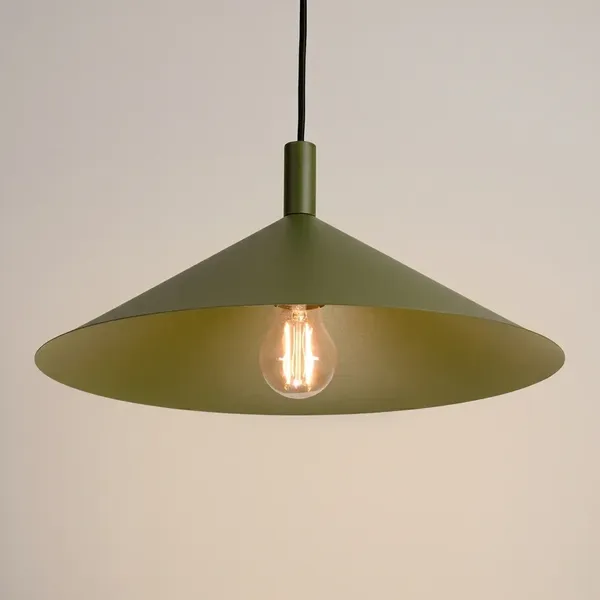 Lampa wisząca NOX 40 zielona oliwka