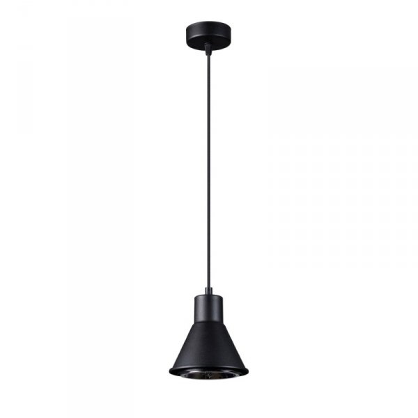 Lampa wisząca TAZILA 1 czarna [ES111]