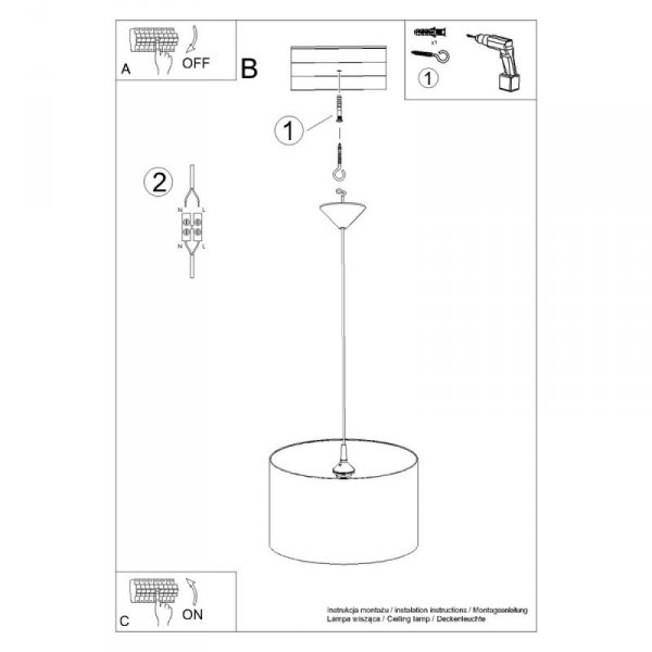 Lampa wisząca FOOTBALL B 40