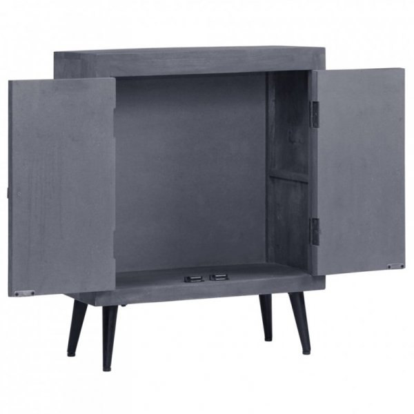 Szafka z litego drewna mango, 60 x 30 x 76 cm