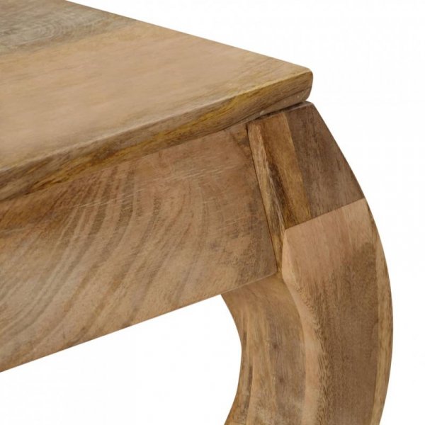 Stolik kawowy z litego drewna mango, 80x80x40 cm
