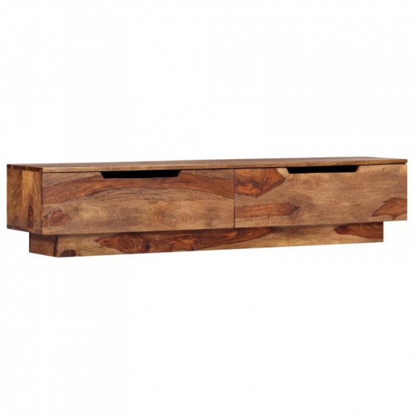Szafka pod TV, 145x30x30 cm, lite drewno