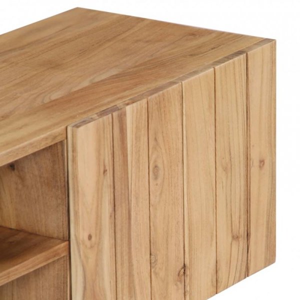 Szafka pod TV, 140x30x45 cm, lite drewno akacjowe
