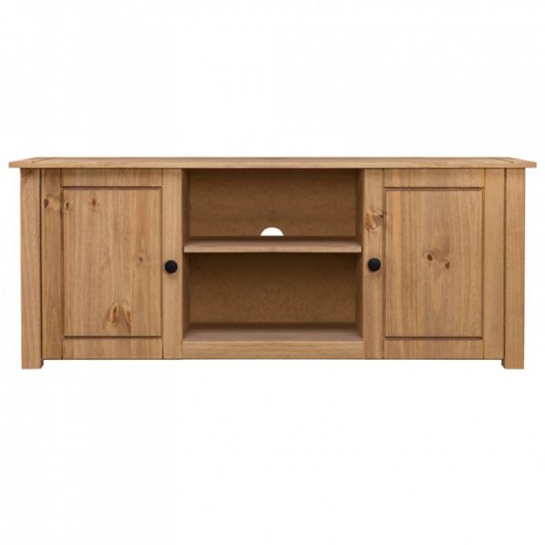 Szafka pod TV, 120x40x50 cm, lita sosna, seria Panama