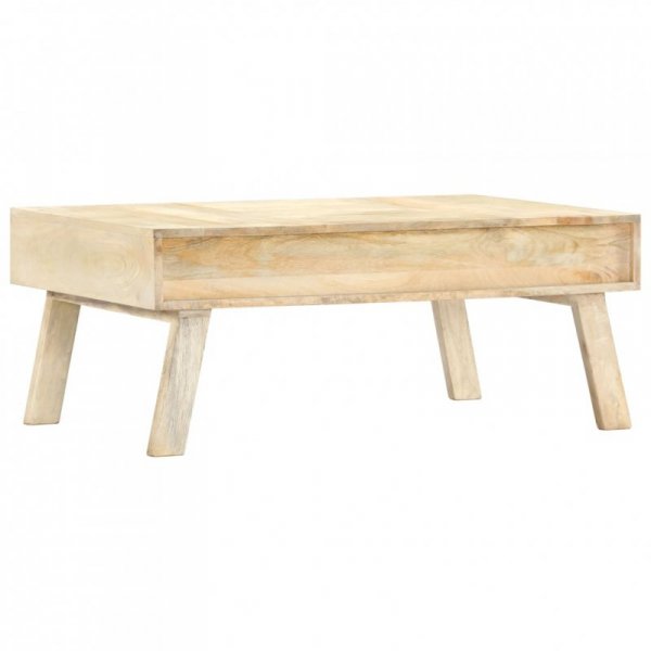Stolik kawowy, 100 x 60 x 40 cm, lite drewno mango