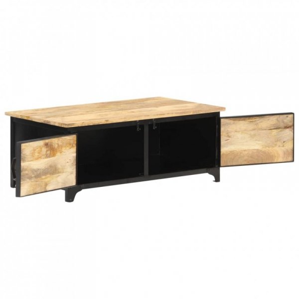 Stolik kawowy, 90 x 50 x 35 cm, lite drewno mango