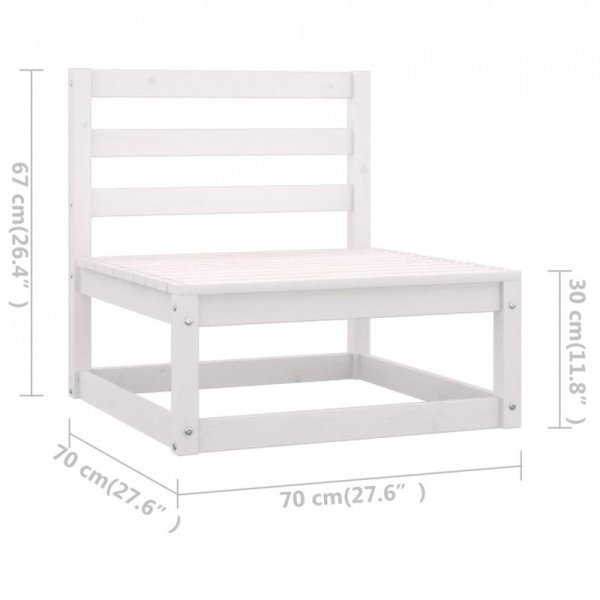 3-osobowa sofa z poduszkami, lite drewno sosnowe
