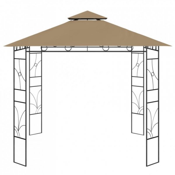 Altana, 3x3x2,7 m, kolor taupe, 160 g/m²