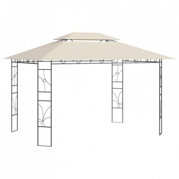 Altana, 4x3x2,7 m, kremowa, 160 g/m²