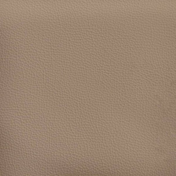 2-osobowa sofa z poduszkami, cappuccino, 140 cm, sztuczna skóra
