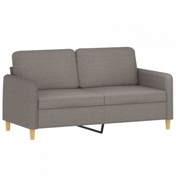 2-cz. komplet wypoczynkowy z poduszkami, taupe, tkanina