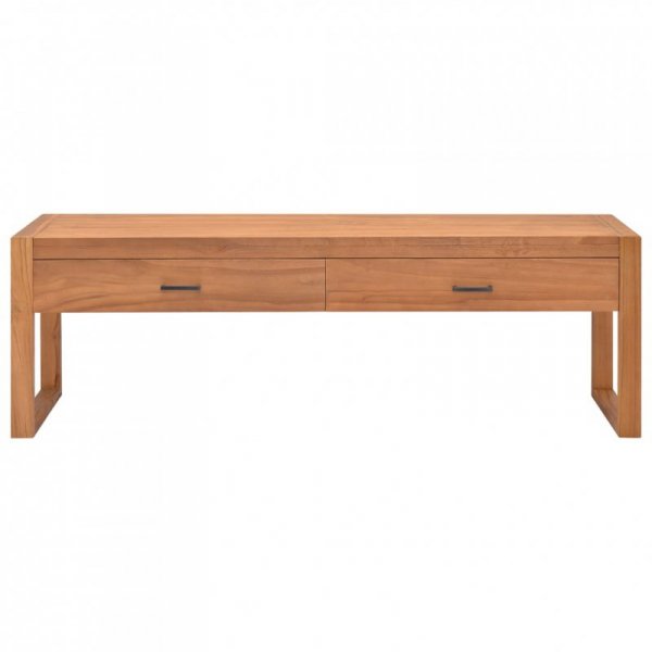 Szafka pod telewizor, 140x40x45 cm, drewno tekowe