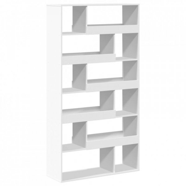 Regał/przegroda, biały, 100x33x187,5cm, materiał drewnopochodny