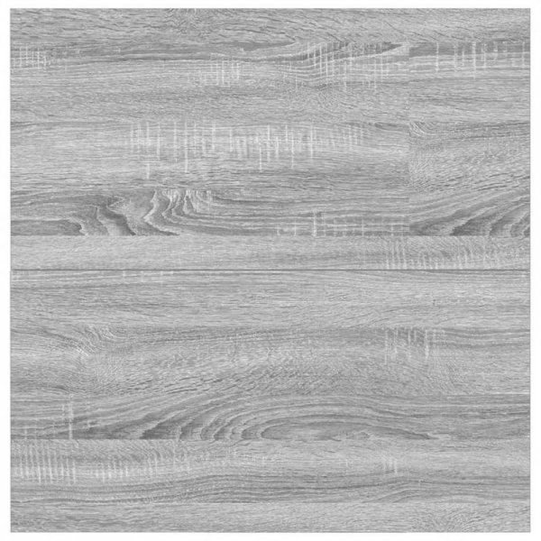 Stolik kawowy z szufladami Szary Sonoma 100x100x40 cm